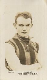 1923 Magpie Portraits of Our Leading Footballers #85 Leo Dobrigh Front